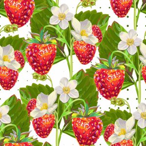 Mnstrad trik 150 cm - Strawberry (Vit)