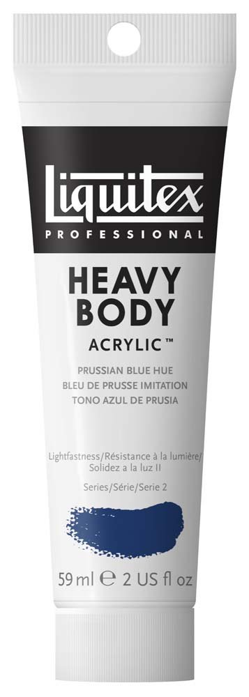 Akrylfärg Heavy Body Liquitex 59 ml - 320 Prussian blue hue - Akrylfärger, Konstnärsfärger
