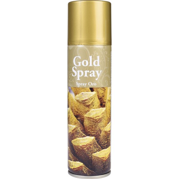 Guldsprejfärg, flamsäker, 150 ml Guldsprejfärg, flamsäker, 150 ml