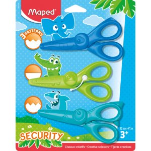 Sax - Maped - Kidicraft 12 cm 3-pack Sax - Maped - Kidicraft 12 cm 3-pack