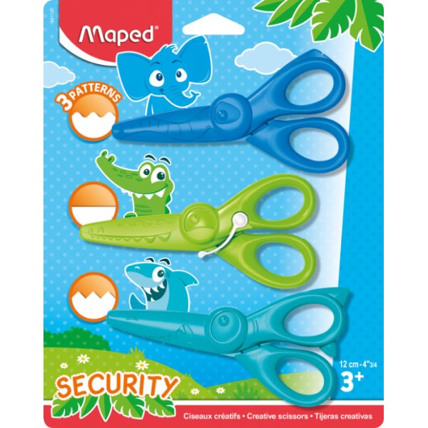 Sax - Maped - Kidicraft 12 cm 3-pack