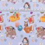 Mnstrad Trik 150 cm - Forest Friends Lila