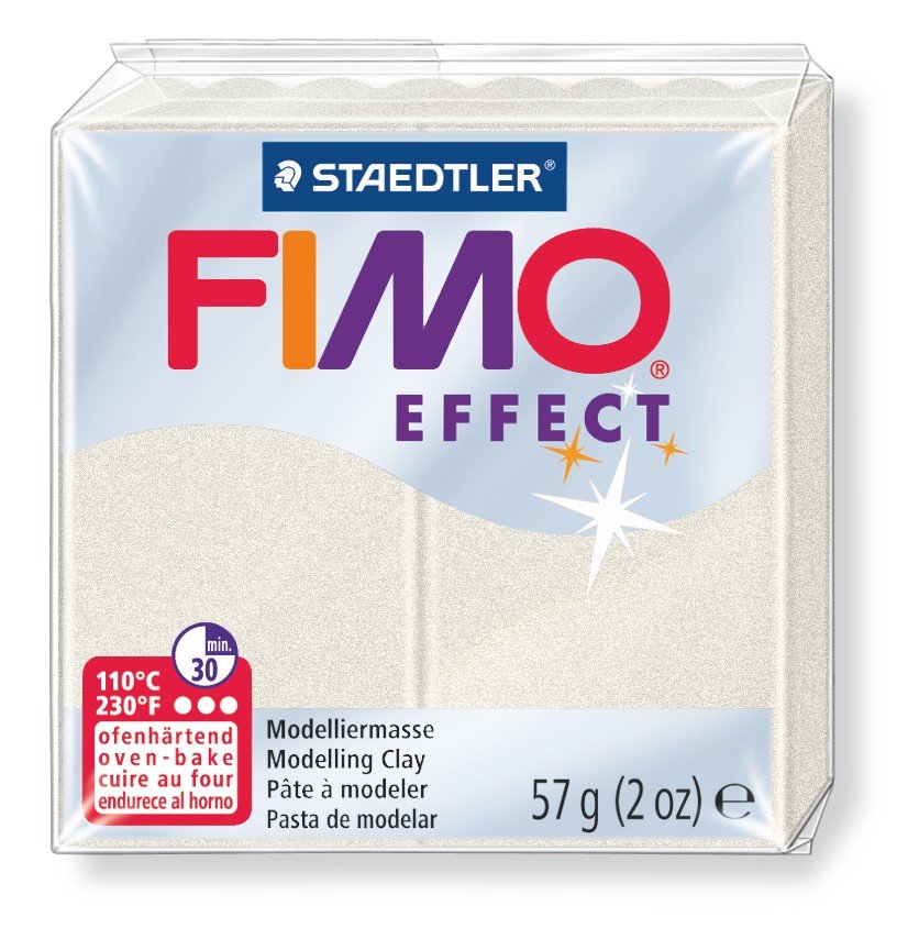Modellervoks Fimo Effect 57g - Perlemor - Fimolera, Modellere, Hobbyartikler til børn, Hobbymateriale, Håndværk