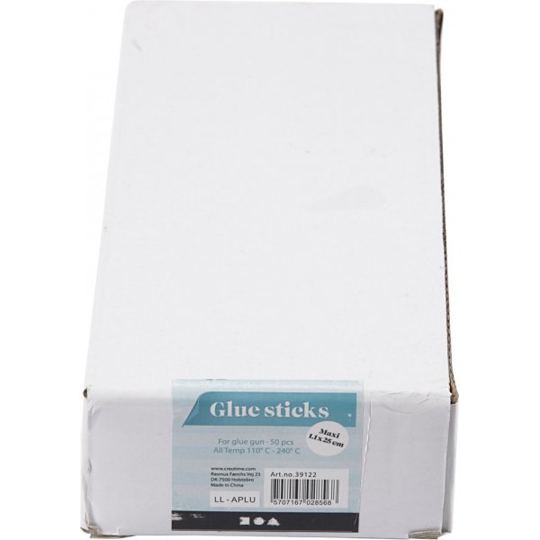 Limstänger till maxi-limpistol - L25 cm - 50 st Limstänger till maxi-limpistol - L25 cm - 50 st