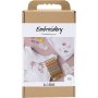 Broderisett T-skjorte Hvit 2-pakning