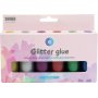 Glitterlim Flaskor 6P Glitterlim Flaskor 6P