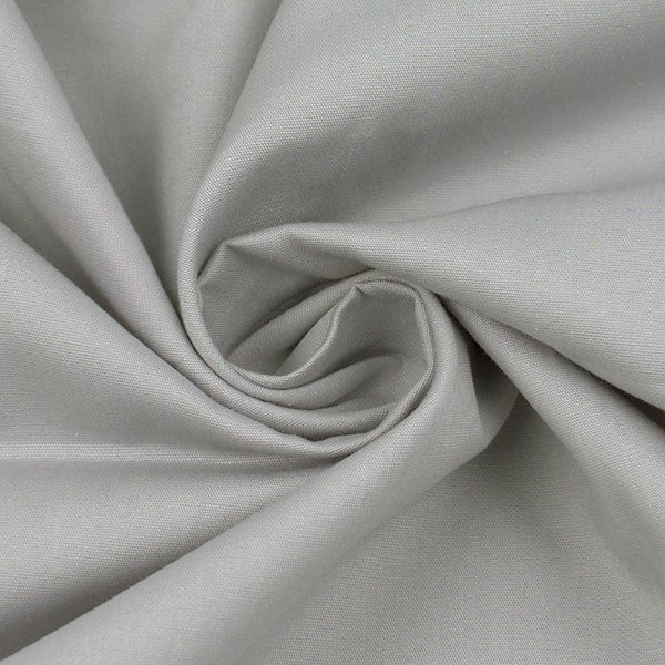 Bomullspoplin Fashion Standard 9 – 145 cm - Ljusgrå - Bomullspoplin, Bomullstyg, Tyger