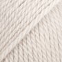 DROPS Alaska Uni Colour garn - 50g - Pärlvit