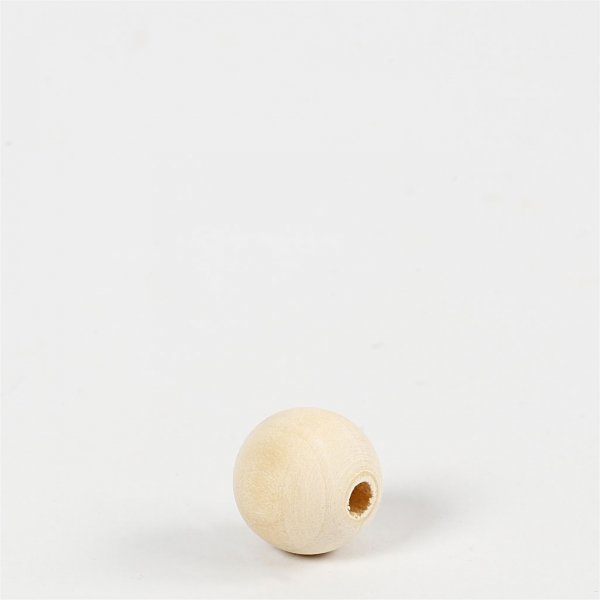 Träpärlor - 15 mm - 500 st Träpärlor - 15 mm - 500 st