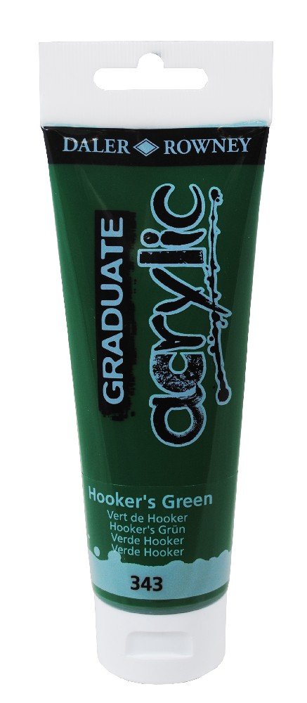 Akrylfärg Graduate 120 ml - Hookier s Green - Akrylfärger, Konstnärsfärger