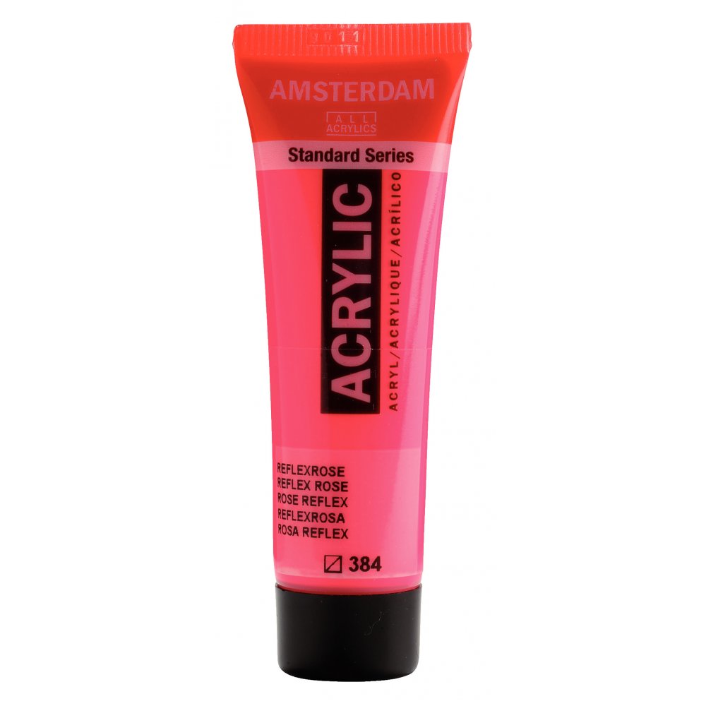 Akrylmaling Amsterdam 20 ml - Reflex Rose - Akrylfarver, Kunstnerfarver