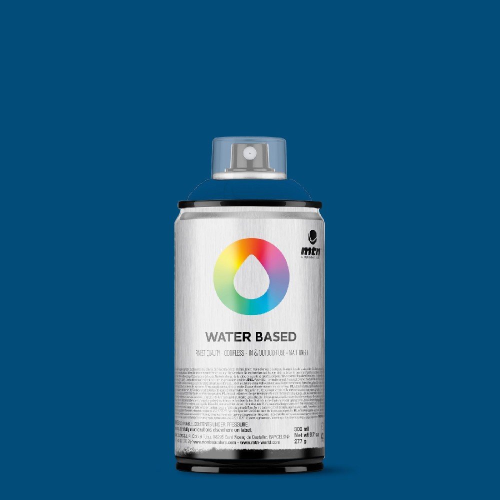 MTN Waterbased 300 ml - Ultramarine Blue - Spraydåser, Spraymaling, Hobbyfarve