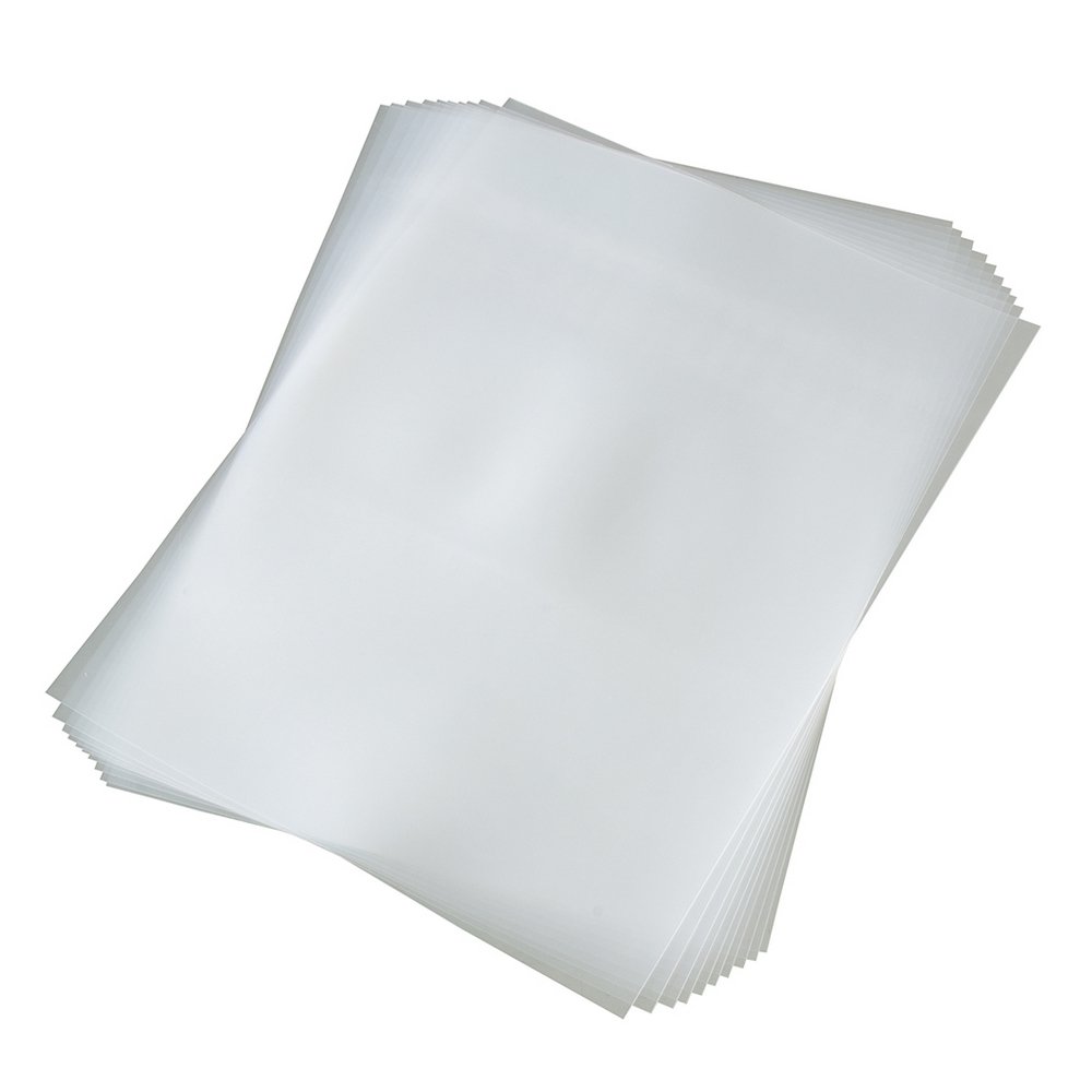 Farvefolie 445 x 600 x 0,3 mm - Glasfarver, Hobbyfarve