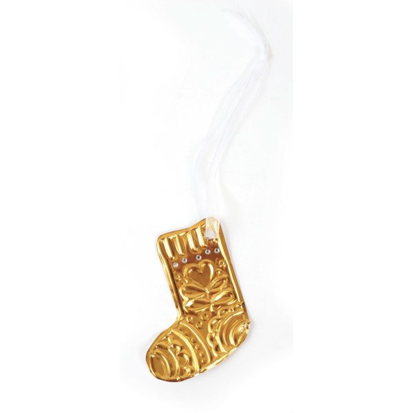 Embossingkit - Vinter i guld
