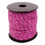 Paracord 2 mm rosa/bl 50 m