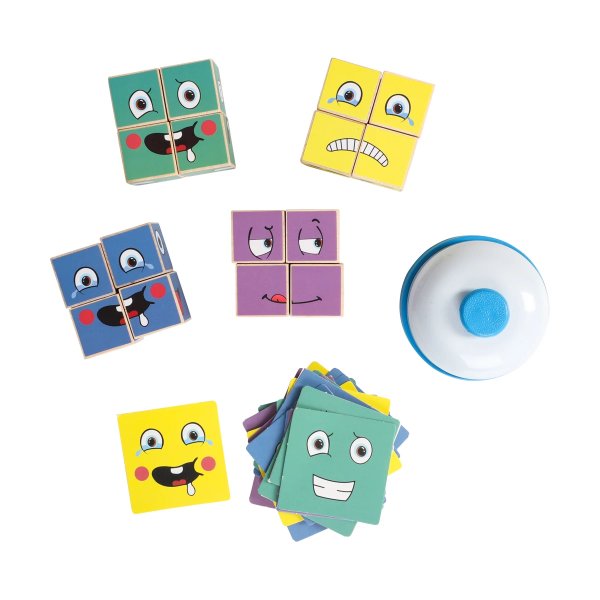 S�llskapsspel Face Cube - kreativt spel