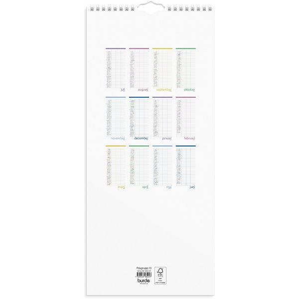 Familiekalender 24/25 - Liten