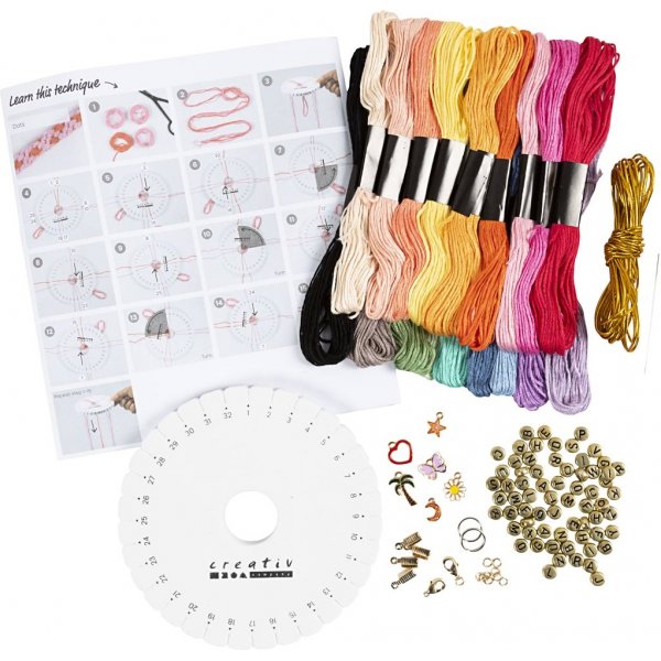 Start DIY Kit Kumihimo - Vänskapsarmband Start DIY Kit Kumihimo - Vänskapsarmband