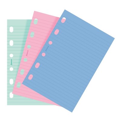 Notesbog til Filofax Personal - Linjeret - Fashion (30 ark)