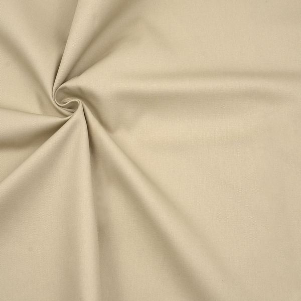 Bomullskypert Fashion Standard – 145 cm - Beige - Enfärgat bomullstyg, Bomullstyg, Tyger