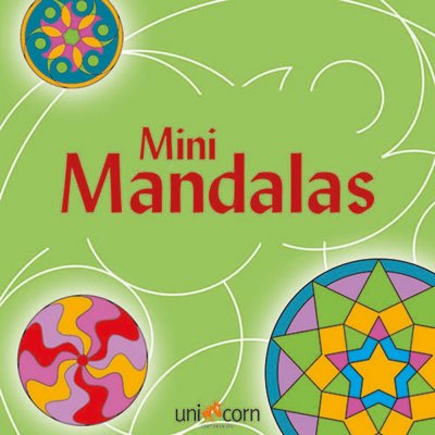 Mlarbok Mandalas Mini - Grn