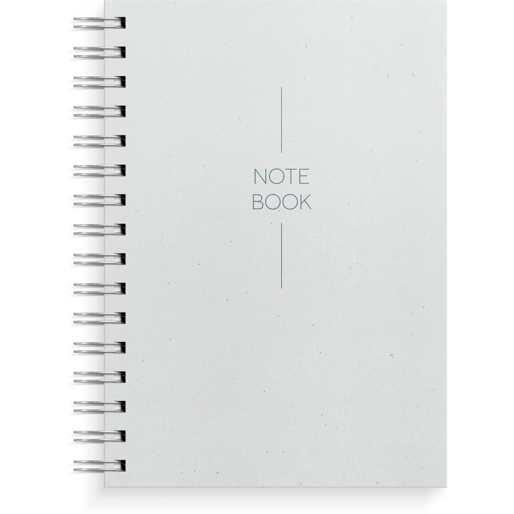 Notesbog - A5 - Lyseblå - Notesbøger, Kontorartikler