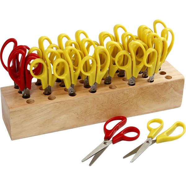 Barnsax - rund spets - 12,5 cm - 24 st Barnsax - rund spets - 12,5 cm - 24 st