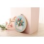 Broderikit blomsterbukett � 20 cm