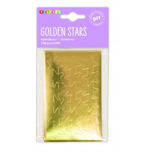Guldstj�rnor 108 st 25 mm