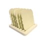 Underlägg i trä 11,5 x 11,5 cm, 6-pack Underlägg i trä 11,5 x 11,5 cm, 6-pack