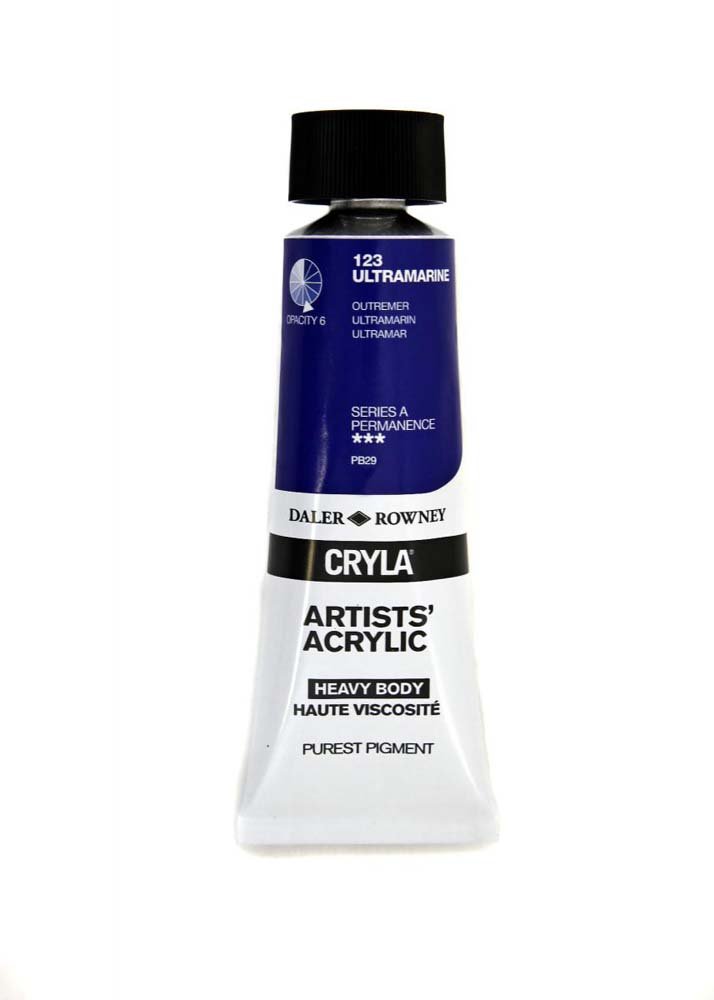 Akrylfärg Cryla 75ml - Ultramarine - Akrylfärger, Konstnärsfärger