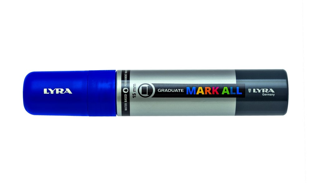 Mark All 15 mm Dark blue - Lyra Mark All, Markers, Penner, Penner, fargestifter og blekk