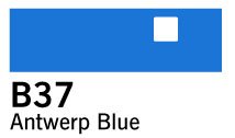 Copic Marker - B37 - Antwerp Blue - Tuschpenne, Penne, Penne, kridt & tusch