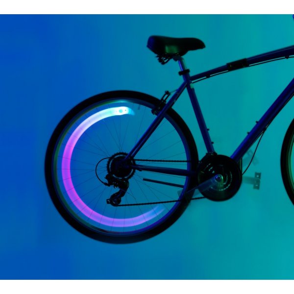 LED ekersbelysning cykel RGB 1 st - batteridriven LED ekersbelysning cykel RGB 1 st - batteridriven