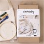 Start DIY Kit Broderi - Blomster