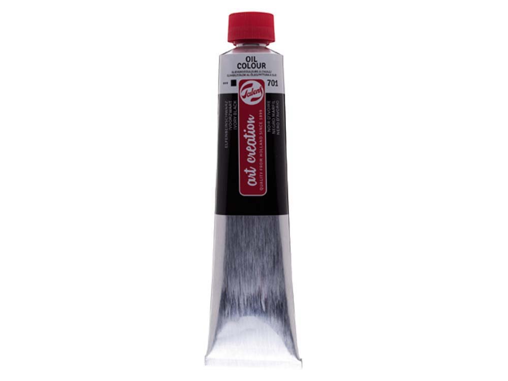 Oliemaling Art Creation 200 ml - Ivory Black - Oliefarver, Kunstnerfarver