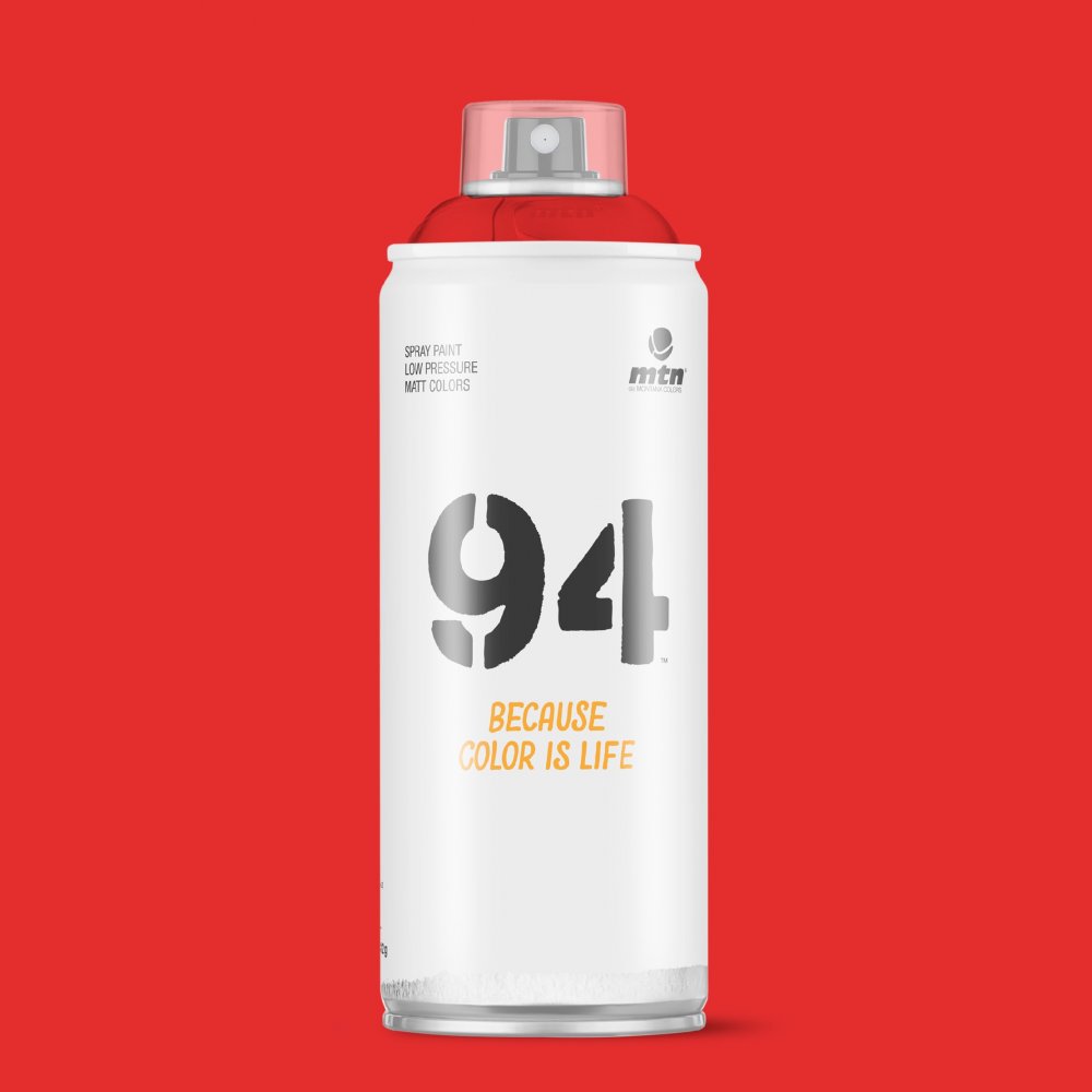 MTN 94 400 ml - RV-3020 Lys rød - Spraybokser, Spraymaling, Hobbymaling