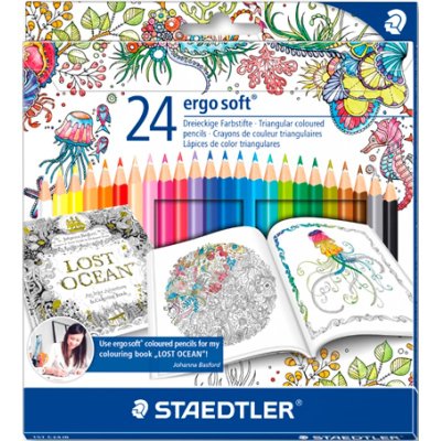 Ergosoft Color Pen 157 - 24 stk - Farveblyanter, Penne, Penne, kridt & tusch