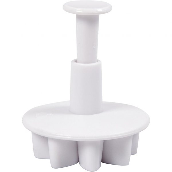 Utstickare med pr�gel - Blommor