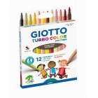 Tuschpennor Giotto Turbo Hudfrg - 12-pack