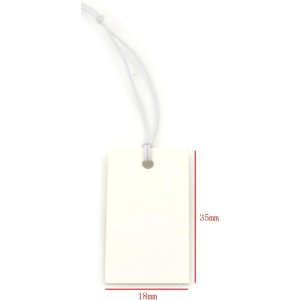 Ettiketter vita 10-pack - 35x18 mm