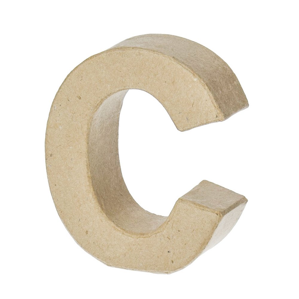 Bogstav H 10 x T 3 cm - C - Papbogstaver, Bogstaver og tal, Papirartikler, Dekorationsrammer, Hobbymateriale, Håndværk