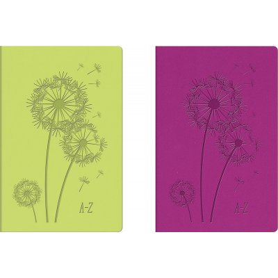 Adressbok - 10x14 cm - blommor