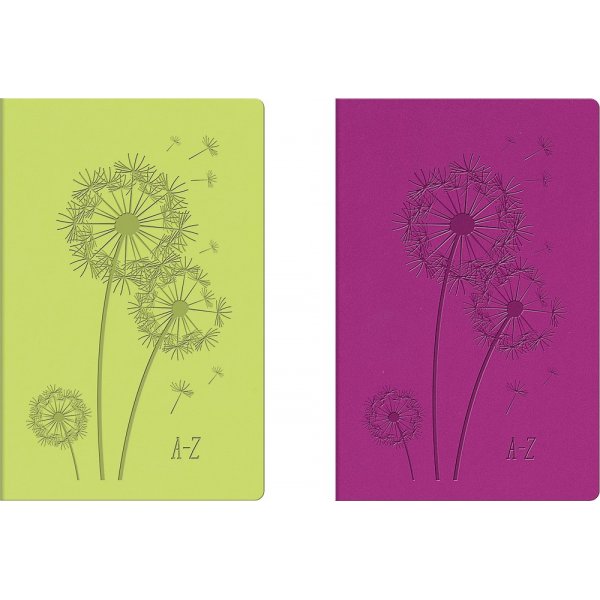 Adressebok - 10x14 cm - blomster