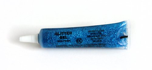Glitterlim - Blå - Glitterlim, Lim, Limprodukter & tape, Hobbymateriale, Håndværk