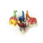 Formar i latex för gjutning av dinosaurier, 6-pack Formar i latex för gjutning av dinosaurier, 6-pack
