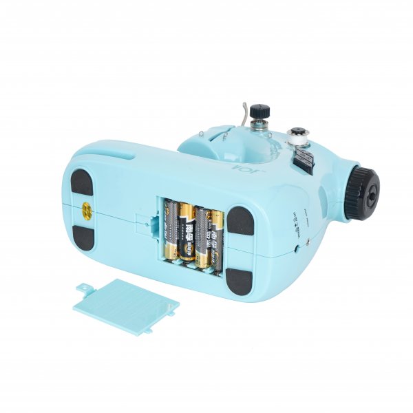 Mini symaskine med fodpedal og LED-belysning FHSM-211 bl�