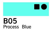 Copic Ciao - B05 - Process Blue - Tuschpennor, Pennor, Pennor, kritor & tusch