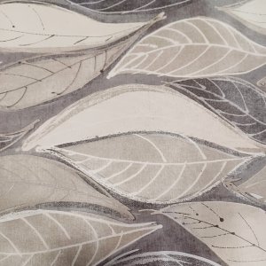 Vaxduk PVC blad i beige 140 cm