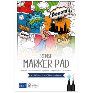 Tuschblok A5 70 g 50 ark FSC�